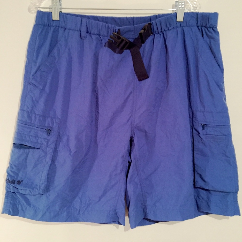 Timberland Blue Cargo Swim Trunks/ Board Shorts